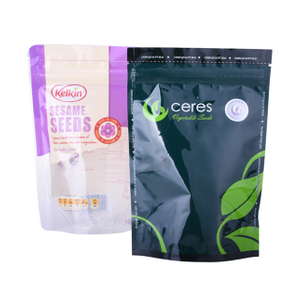 Eco friendly packaging for seed with zipper Recycled