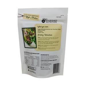 Gravure Printing Matte Printing Biodegradable Barrier Vegetable Zipper Bags