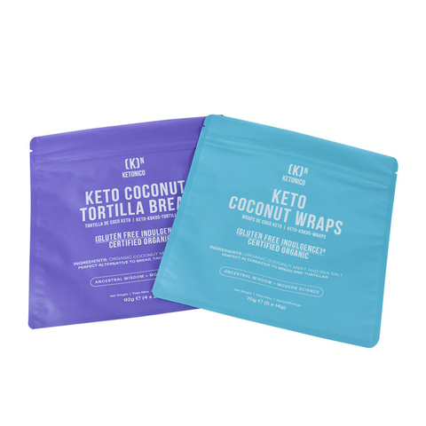 Custom Made Free Samples Biodegradable Plastic Stand Up Zipper Bag Manufacturing
