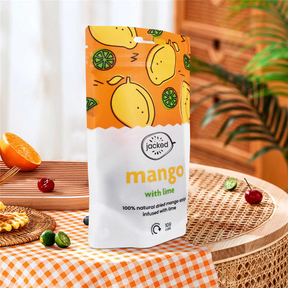Custom 100% Natural Snack Bags Reduce Carbon Emissions With Low Carbon Footprint
