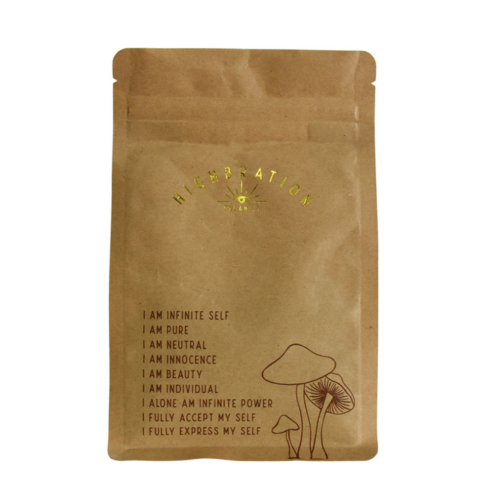 Eco Gravure Printing Coffee Flat Pouch