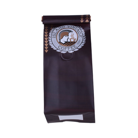 Hot Sale Full Gloss Finish Box Coffee Pouch