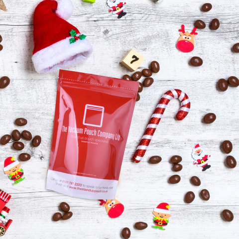 Reusable And Resealable Chocolate Package Stand Up Doypack Bag Recyclable