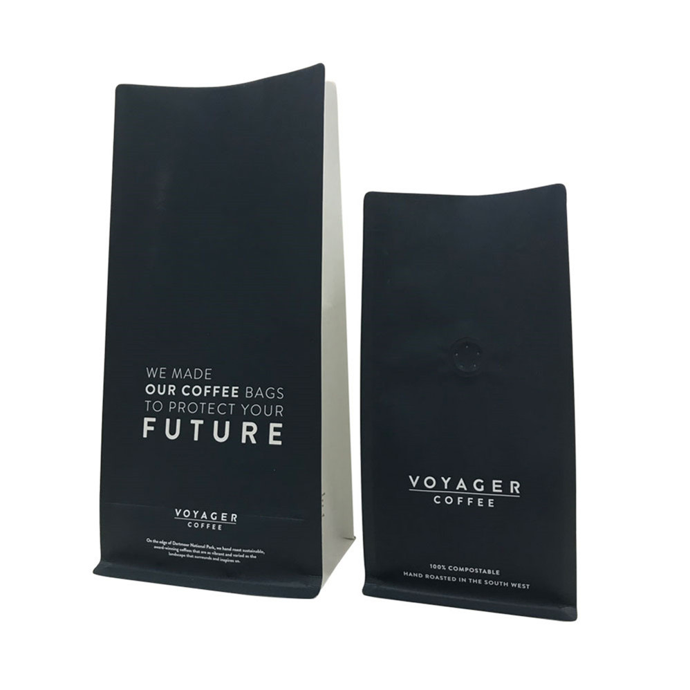Matte Printing Barrier Ground Coffee Bags