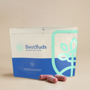 Custom Printed Stand Up Recyclable Foil Mylar Childproof Bags