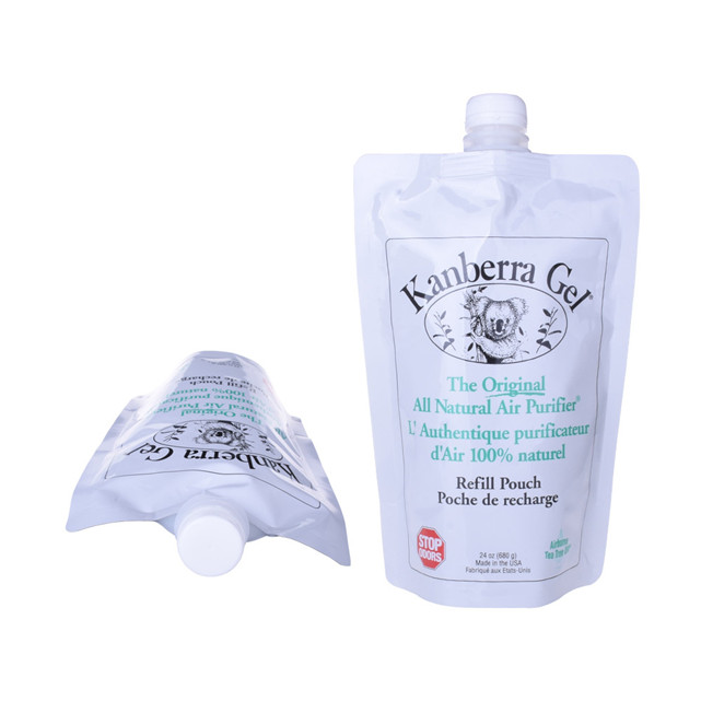 Food Grade kraft paper alcohol in a pouch water soluble bags for laundry detergent packaging pouch