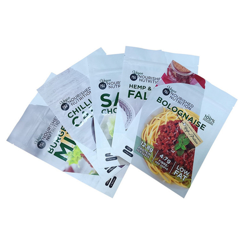 Fda Certificated Zip Lock Aluminum Stand Up Zipper Corn Starch Renewable Material Plastic Bags for Food Packaging