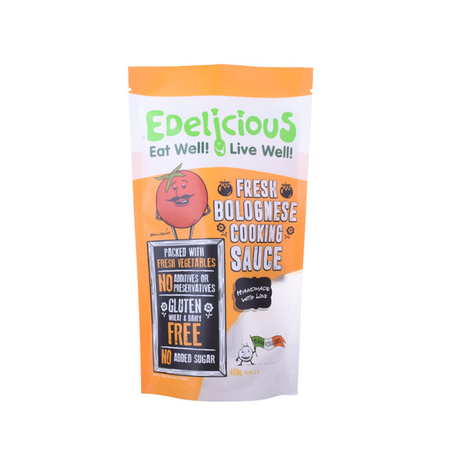 Excellent bottom seal pet food pouch recycling spice packaging supplies commercial spice packaging