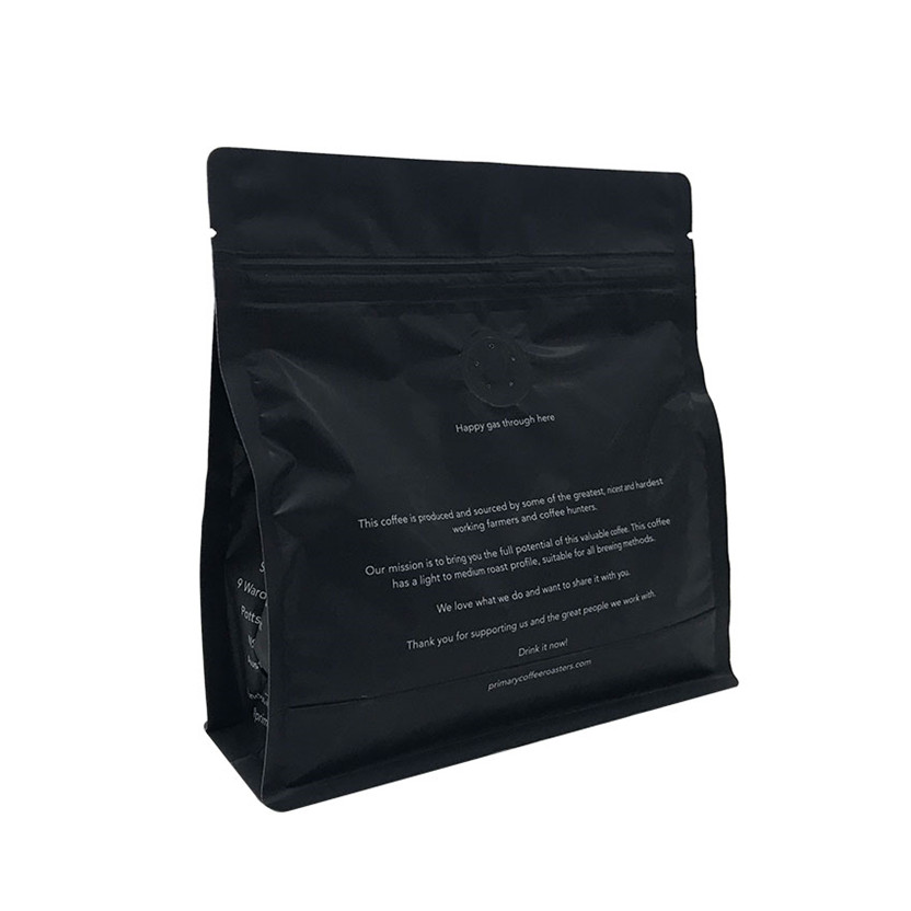 Food Grade Laminated Wholesale Plastic Zipper Bio Compostable Premium Coffee Bags