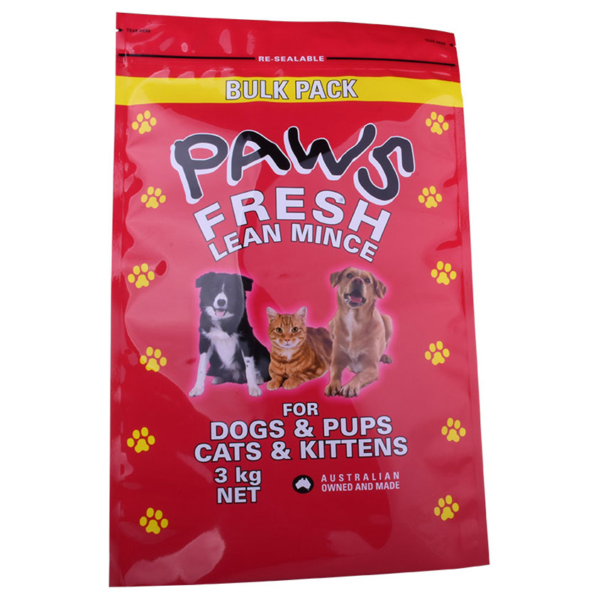 New Design Varnishing Zip Lock Pouch Biodegradable Vs Plastic Dog Treat Bag