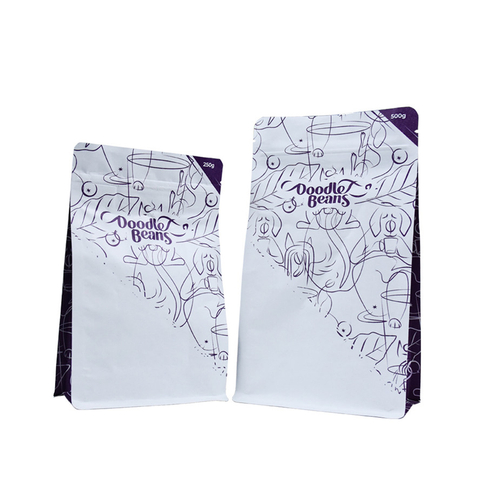 Low Price Reclosable Pouches Printing Organic Compostable Tea Bags