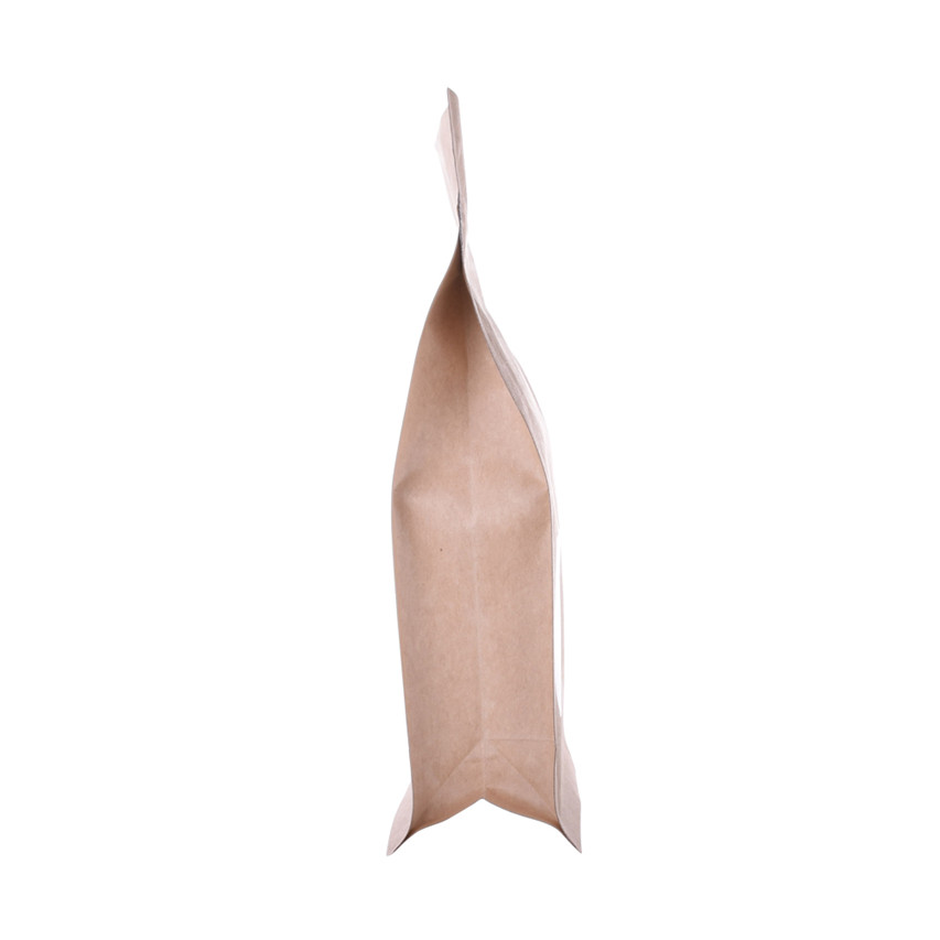 Hot Sale Kraft Paper Kraft Window Bags Biodegradable Packaging Stocks Kraft Food Bags