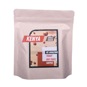 Wholesale Rough Matte Compostable Film Manufacturers Stand Up Coffee Pouches 100% Recyclable Coffee Bags