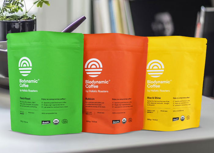 custom branded coffee bags
