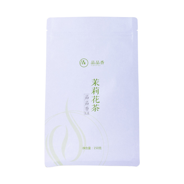 Custom square bottom paper bag wholesale for tea packing printed by gravure printing
