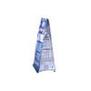 Flat bottom food grade shinning finish chocolate plastic packaging