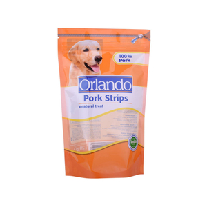 Best Price Customised Stand Up Pet Food Plastic Bag Ziplock