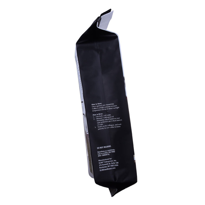 High Quality aluminium coffee bag K-seal with custom logo