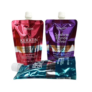 Laminated foiled stand-up pouch wholesale liquid pouches with spout