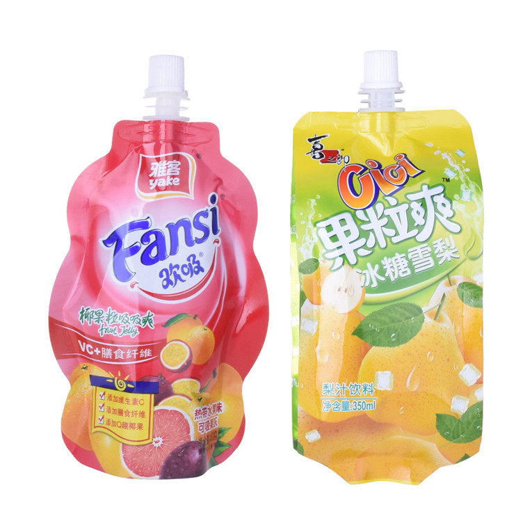 Renewable Customised China Supplier Stand Up Spout Pouch 500ml