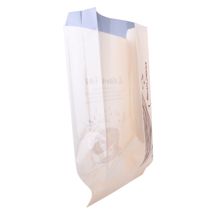 Free samples wholesale popcorn bag paper FSC certifiied with printing
