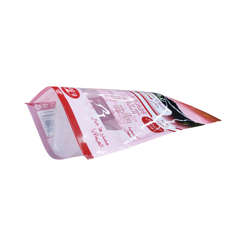 Customized Compostable Resealable Stand Up Bath Salt Bags Wholesale