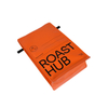 Customized Heat Seal Flat Bottom Plastic Coffee Bags with Valve Wholesale Packaging Bag