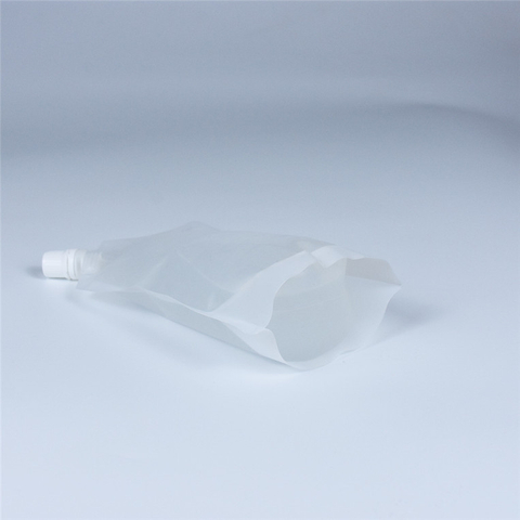 Customized Matt Finish Recyclable Bio-PE Materials Spout Pouch Wholesale