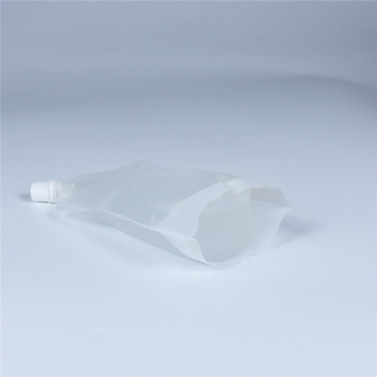 Customized Matt Finish Recyclable Bio-PE Materials Spout Pouch Wholesale