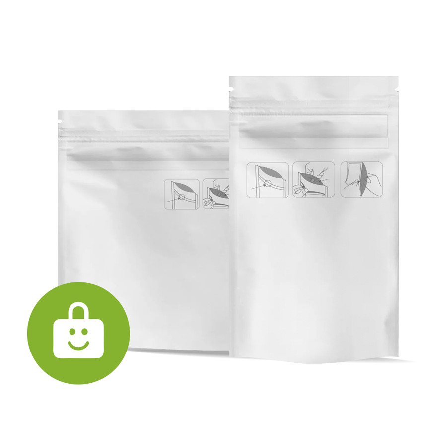 Top Quality Biodegradable Stand Up Child Proof Resistant Packaging Bag Wholesale