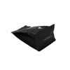 Best Price Biodegradable Custom Printed Flat Bottom Matte Black Coffee Bags