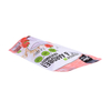 Laminated custom biodegradable pouches with zipper for oats