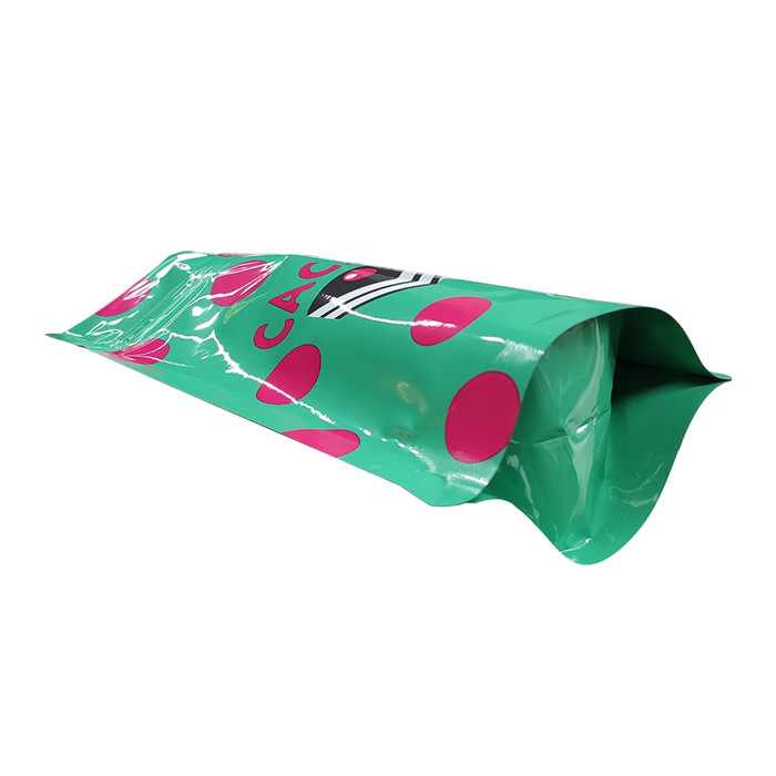 Food grade resealable pouches doypack with zip closure by digital print