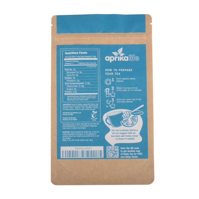 Custom Resealable Foil Ziplock Bag Matcha Pouch