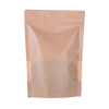 Custom Production Stand Up Kraft Paper Pouch Bag with Window Wholesale