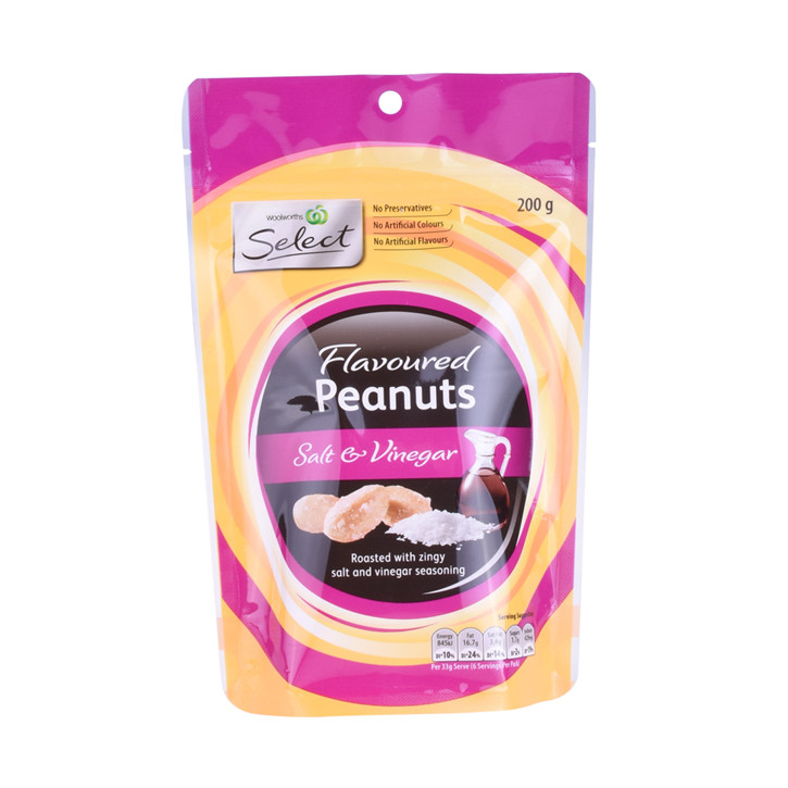 Custom Printed Zipper Eco Friendly OEM Food Packaging Plastic Bag