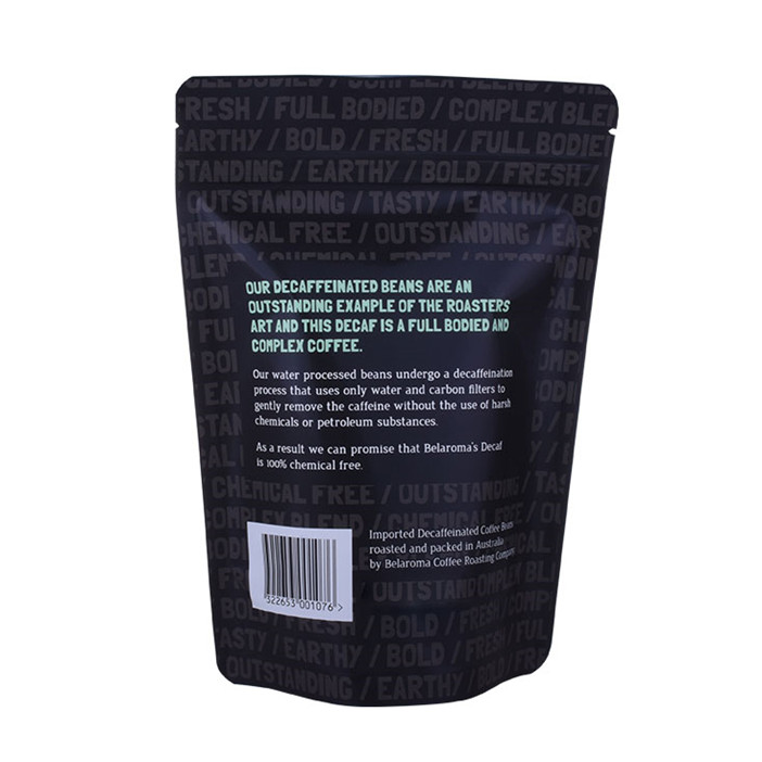Custom sustainable packaging innovation cafe packaging with valve