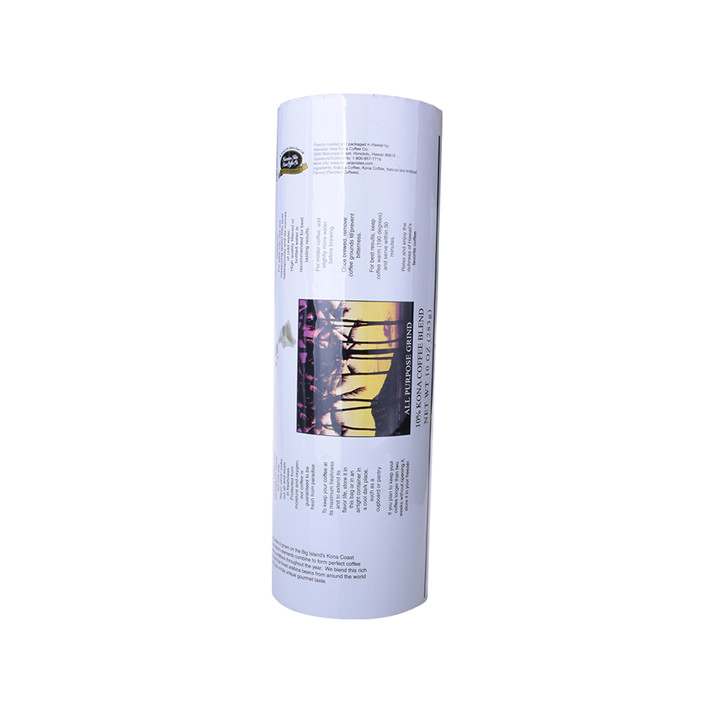 Custom print laminate plastic compostable film with high barrier