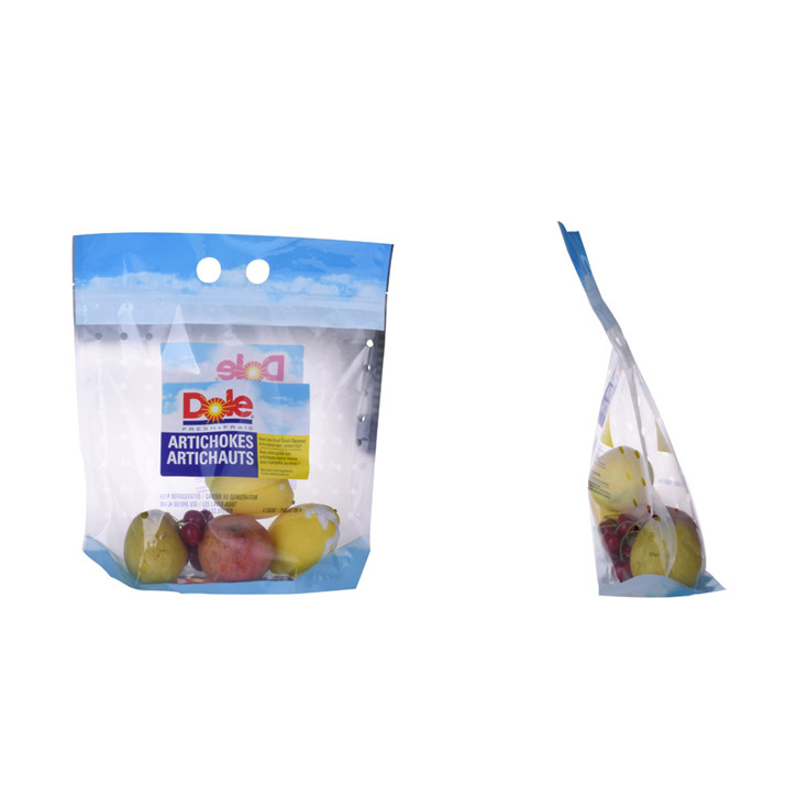 Cheap Factory Resealabele Food Grade Fruit Plastic Packaging Bag