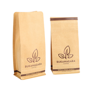 Eco friendly biodegradable food packaging canada coffee bags 340g with valve