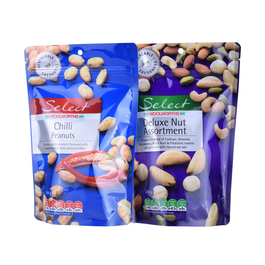 Best Price Natural Eco Friendly Stand Up Nuts Packaging Materials Wholesale