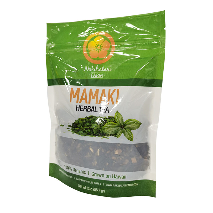Digital print bioplastics green packaging supplies tea chai bags with high barrier