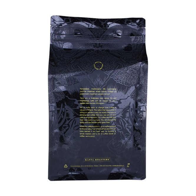 Food Ziplock Recycle Reusable Customised Coffee Sachet Packaging