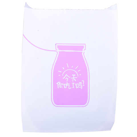 Eco Friendly Custom Production Bakery Paper Packaging Bags Wholesale