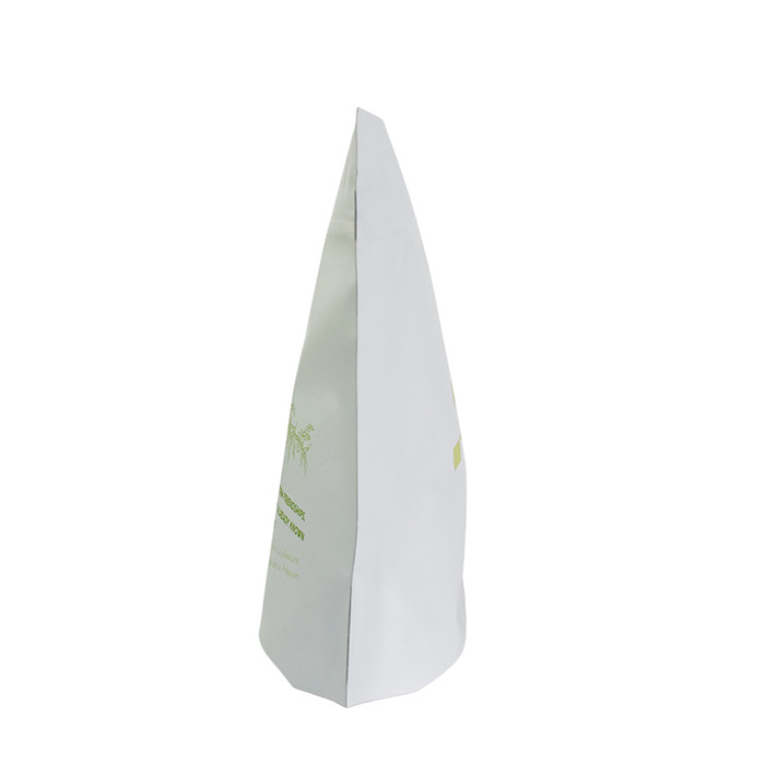 Sustainable plastic london packaging company coffee bags in diamond shape