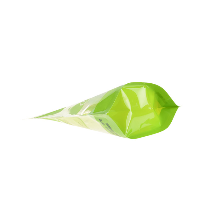 Customized Print Laminated Material K Bottom Seal Resealable Ziplock Clear Plastic Packaging