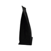 Customized Print Waterproof Recyclable Materials Pocket Zip Black Pouch Bag