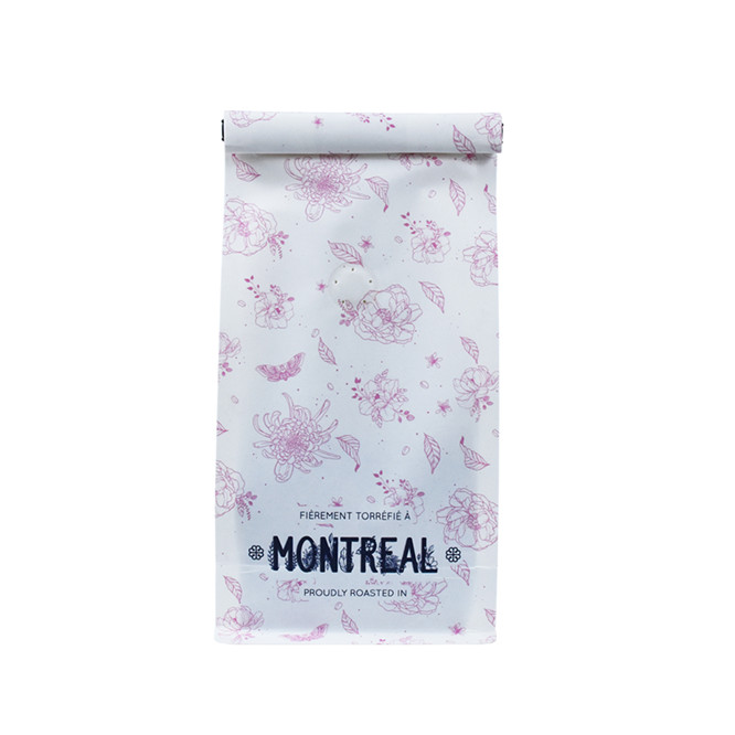 Hot Sale Factory Supply Sustainable Block Bottom Packaging with Tintie Report