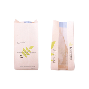 Recyclable Double Zipper Paper Flour Bags
