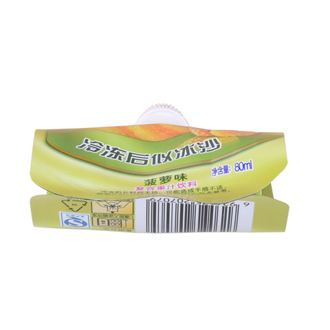 Newest K Bottom Seal Fruit Shape Pouch